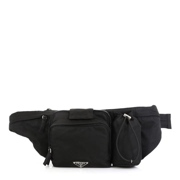 Prada Convertible Multipocket Belt Bag Tessuto Medium