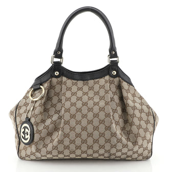 Gucci Sukey Tote GG Canvas Medium