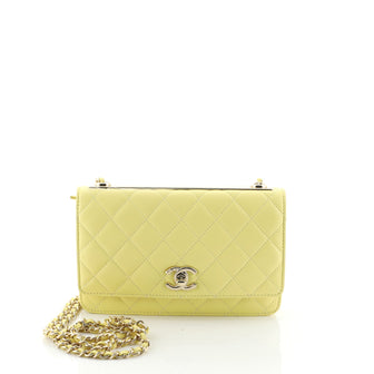 Chanel Trendy CC Wallet on Chain Quilted Lambskin 