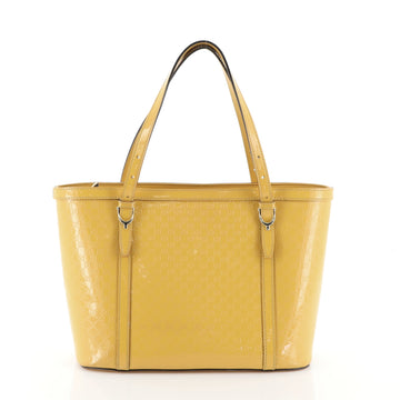 Gucci Nice Tote Microguccissima Patent Small