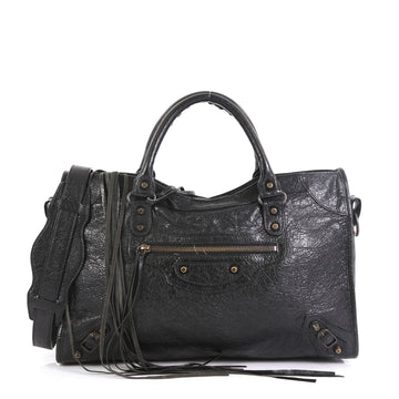 Balenciaga City Classic Studs Bag Leather Medium