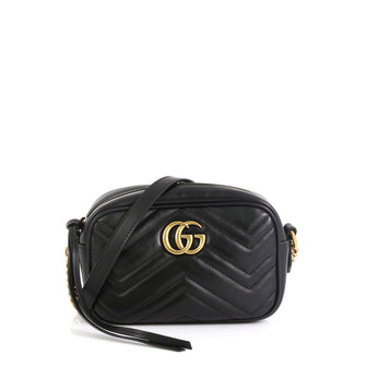 Gucci GG Marmont Shoulder Bag Matelasse Leather Mini
