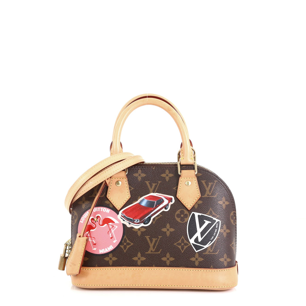 Louis Vuitton Monogram World Tour Alma BB Satchel - Brown Satchels,  Handbags - LOU243647