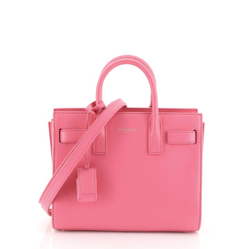 Saint Laurent Sac de Jour Bag Leather Nano