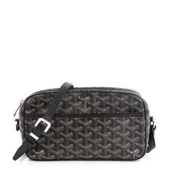 Goyard Cap Vert Handbag Coated Canvas 