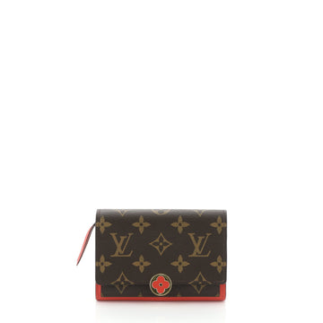 Louis Vuitton Flower Compact Wallet Monogram Canvas 