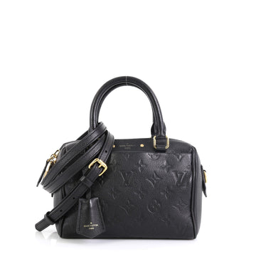 Louis Vuitton Speedy Bandouliere NM Handbag Monogram Empreinte Leather 20