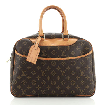 Louis Vuitton Deauville Handbag Monogram Canvas 