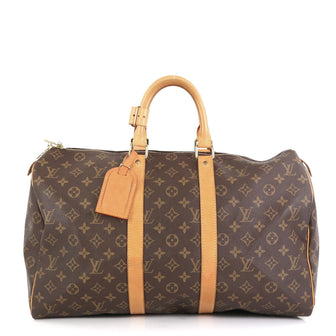 Louis Vuitton Keepall Bag Monogram Canvas 45