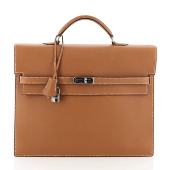 Hermes Kelly Depeche Handbag Epsom 34