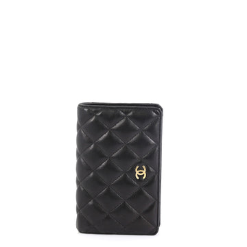 Chanel Compact Wallet Quilted Lambskin 