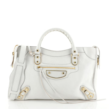 Balenciaga City Classic Metallic Edge Bag Leather Medium