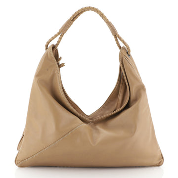 Bottega Veneta Braided Hobo Cervo Leather Large