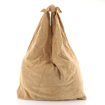 The Row Bindle Knot Hobo Suede 