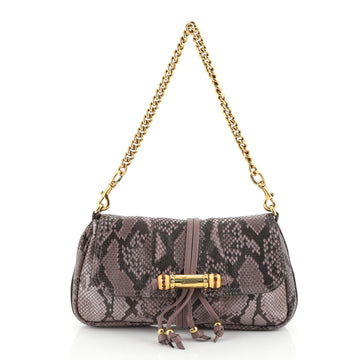 Gucci Croisette Evening Bag Python 