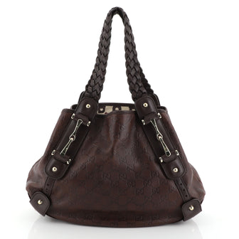 Gucci Pelham Shoulder Bag Guccissima Leather Medium