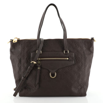 Louis Vuitton Lumineuse Handbag Monogram Empreinte Leather PM