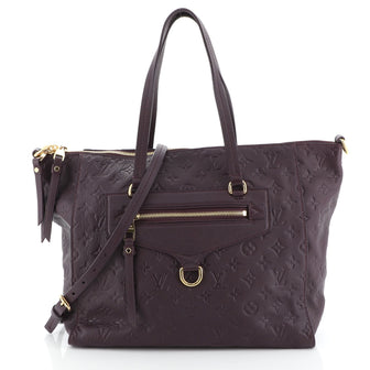 Louis Vuitton Lumineuse Handbag Monogram Empreinte Leather PM