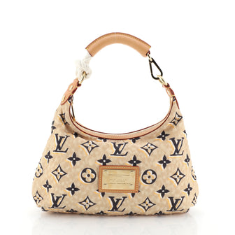 Louis Vuitton Bulles Handbag Monogram Nylon PM