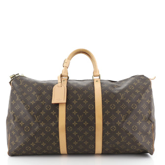 Louis Vuitton Keepall Bag Monogram Canvas 55