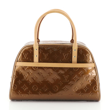 Louis Vuitton Tompkins Square Satchel Monogram Vernis 