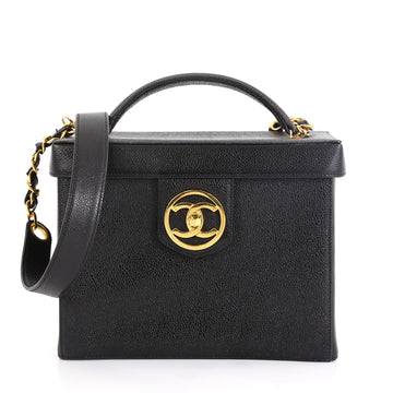 Chanel Vintage Vanity Case Caviar Small