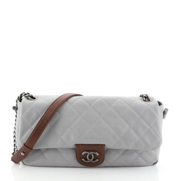 Chanel Country Chic Flap Bag Quilted Lambskin Large