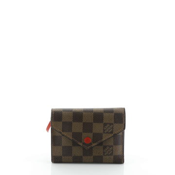 Louis Vuitton Compact Victorine Wallet Damier 