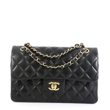 Chanel Classic Double Flap Bag Quilted Lambskin Small