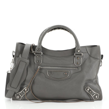 Balenciaga City Classic Metallic Edge Bag Leather Medium