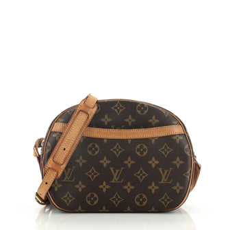 Louis Vuitton Blois Handbag Monogram Canvas 