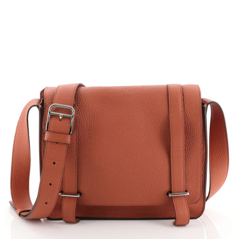 Hermes Steve Caporal Handbag Clemence 