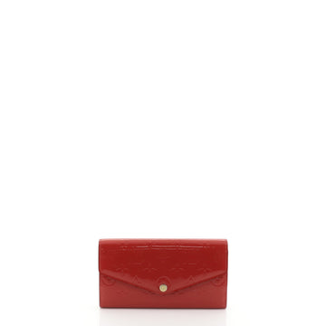 Sarah Wallet NM Monogram Vernis