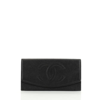 Chanel Timeless CC Wallet Caviar Long