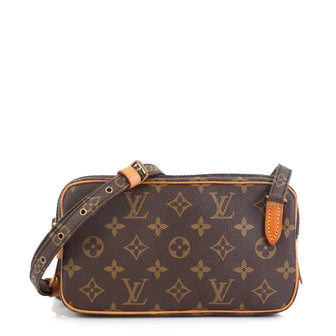 Louis Vuitton Pochette Marly Bandouliere Bag Monogram Canvas 
