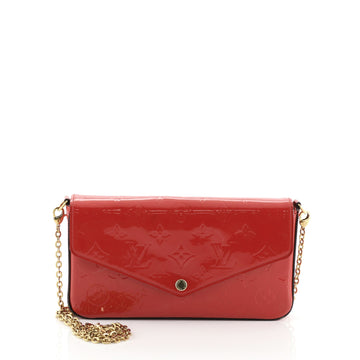 Louis Vuitton Felicie Pochette Monogram Vernis 