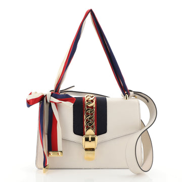 Gucci Sylvie Shoulder Bag Leather Small