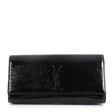 Saint Laurent Classic Monogram Clutch Patent Long