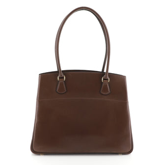 Hermes La Handbag Leather 
