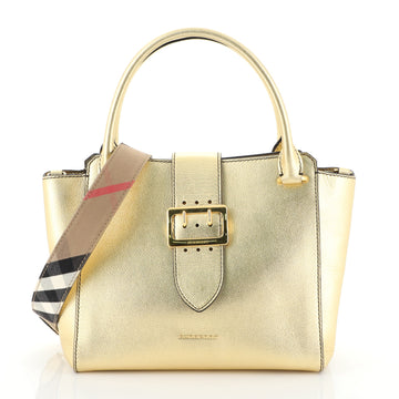 Burberry Buckle Tote Leather Medium