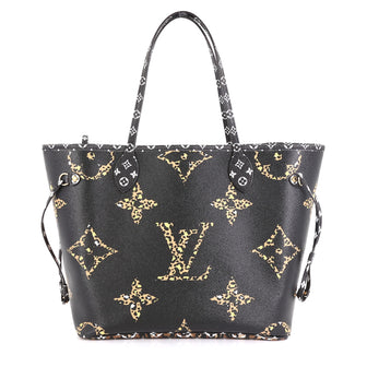 Louis Vuitton Neverfull NM Tote Limited Edition Jungle Monogram Giant MM