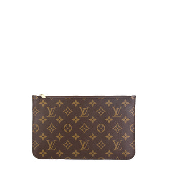 Louis Vuitton Neverfull Pochette Monogram Canvas Large