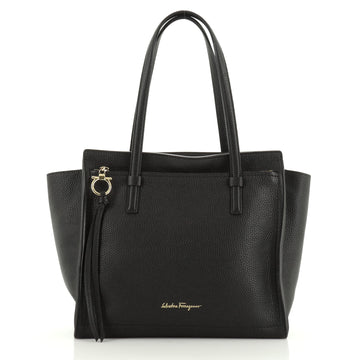 Salvatore Ferragamo Amy Tote Pebbled Leather Medium