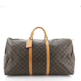 Louis Vuitton Keepall Bag Monogram Canvas 60