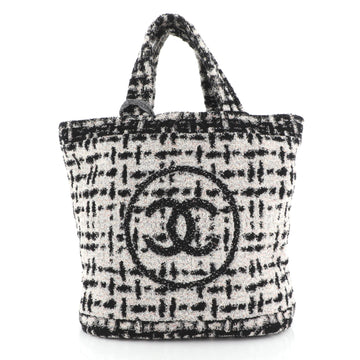 Chanel CC Beach Tote Terry Cloth Large