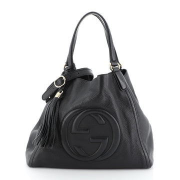 Gucci Soho Shoulder Bag Leather Medium