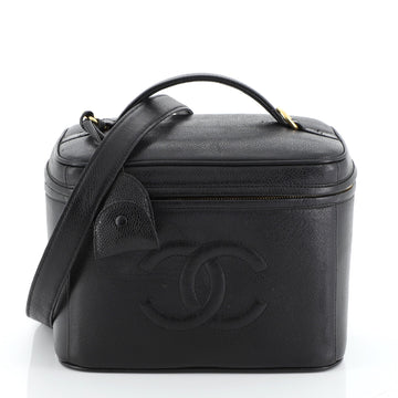 Vintage Timeless Vanity Case Caviar Small