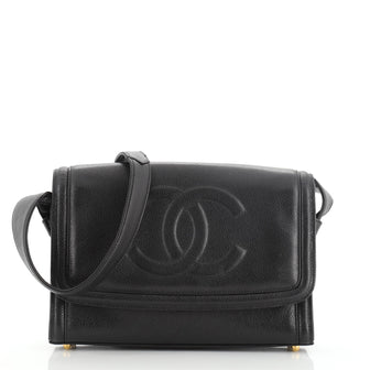 Chanel Vintage Timeless CC Messenger Bag Caviar Medium