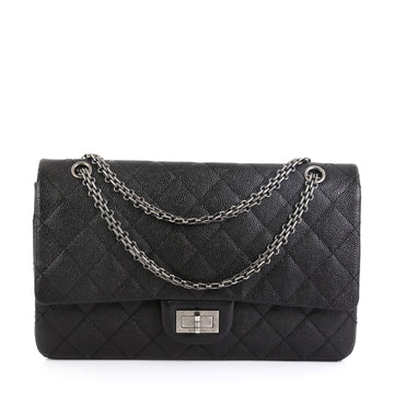 Chanel Reissue 2.55 Flap Bag Quilted Caviar 227