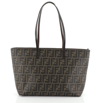 Fendi Roll Tote Zucca Coated Canvas Medium